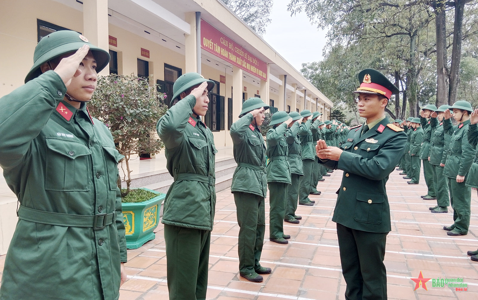 Đại úy Trịnh Quốc Hùng trưởng thành từ sự nỗ lực

